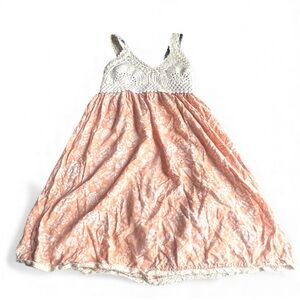 NWOT Womens Japna Sundress with Crocheted & Lined top